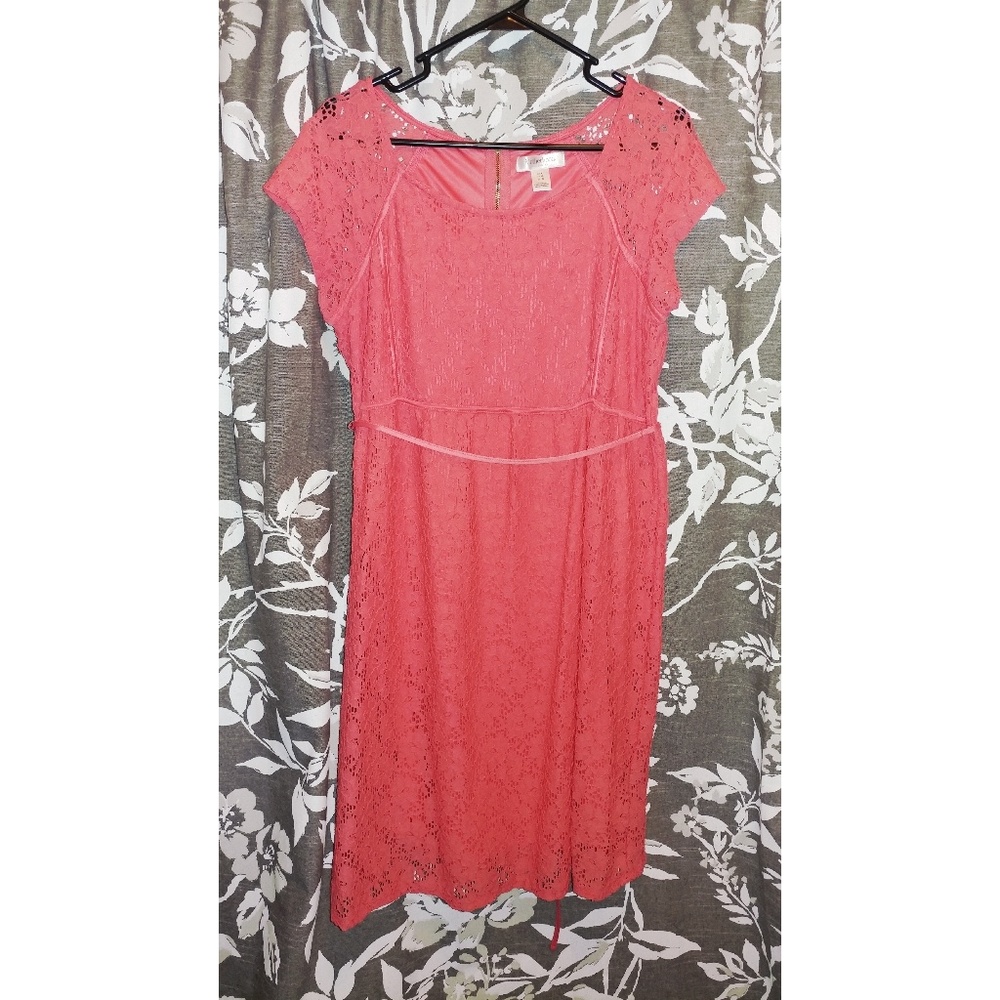 Pink Maternity Dress